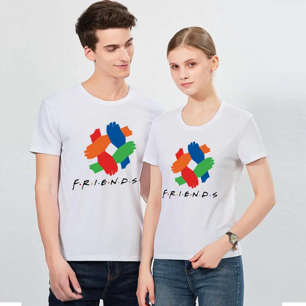 Couple T-shirt Trend Simple Printing Young Students Men and Women Self-cultivation Commuting Leisure Classic Breathable T-shirt
Couple T-shirt Trend Simple Printing Young Students Men and Women Self-cultivation Commuting Leisure Classic Breathable T-shirt