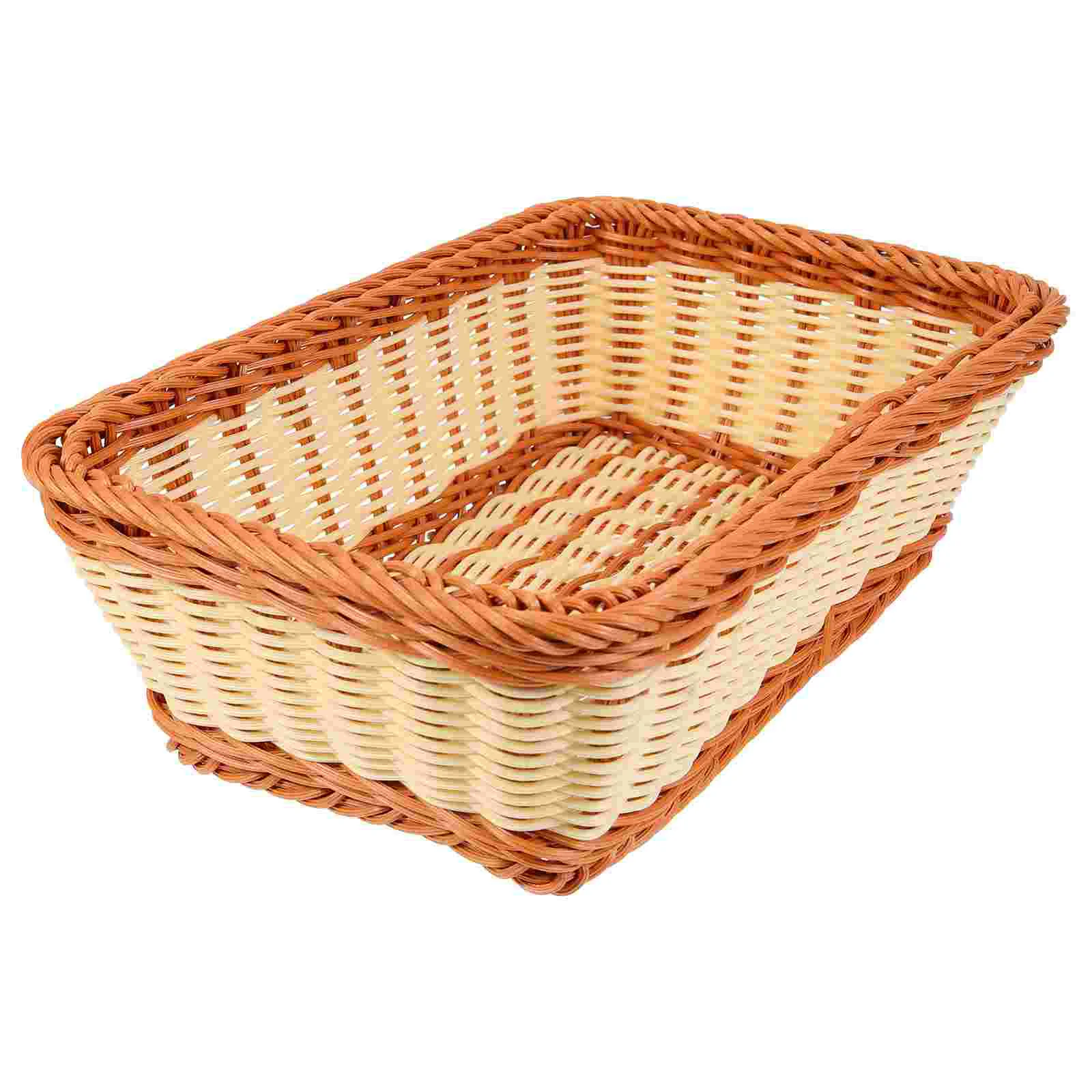 Basket Wicker Storage Fruit Woven Serving Baskets Tray Rattan Breadholder Bowl Weaving Candy Display Vegetable Kitchen Snack
Basket Wicker Storage Fruit Woven Serving Baskets Tray Rattan Breadholder Bowl Weaving Candy Display Vegetable Kitchen Snack