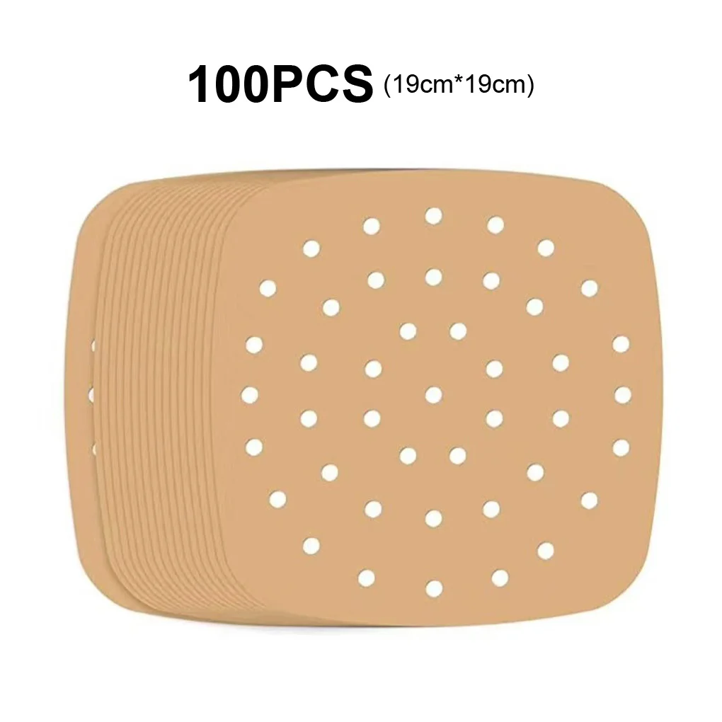 100pcs 7.5/8.5 Inch Air Fryer Liners Square Air Fryer Paper Disposable Baking Sheets Perforated Parchment Papers Steamer Mat
100pcs 7.5/8.5 Inch Air Fryer Liners Square Air Fryer Paper Disposable Baking Sheets Perforated Parchment Papers Steamer Mat