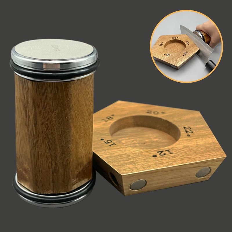 Drum sharpener Rolling Knife Sharpener Whetstone Sharpening System Have Polishing Diamond Tumbler
Drum sharpener Rolling Knife Sharpener Whetstone Sharpening System Have Polishing Diamond Tumbler