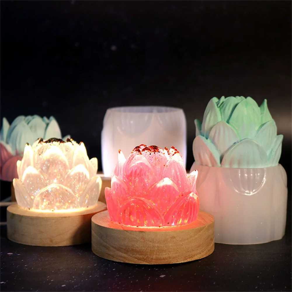 3D Lotus Flower Candle Silicone Mold Handmade Soap Mold Flower Clay Crafts for Making Candle Resin Aromatherapy Candles Gypsum
3D Lotus Flower Candle Silicone Mold Handmade Soap Mold Flower Clay Crafts for Making Candle Resin Aromatherapy Candles Gypsum