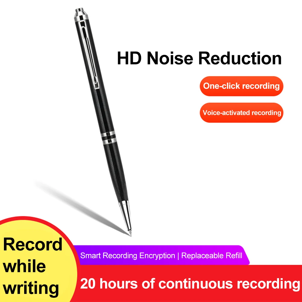 Q92 Mini Intelligent Voice Recorder Pen Professional Dictaphone Signing Pen Compatible with U disk mp3 Player
Q92 Mini Intelligent Voice Recorder Pen Professional Dictaphone Signing Pen Compatible with U disk mp3 Player