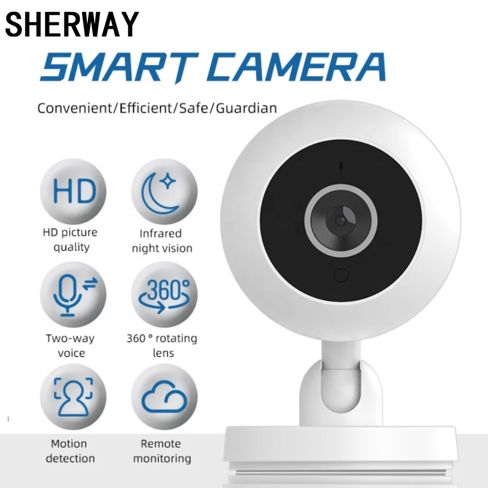 Компактная Wi-Fi-камера SHERWAY A2 с защитой от умного дома и функцией ночной съемки
Компактная Wi-Fi-камера SHERWAY A2 с защитой от умного дома и функцией ночной съемки