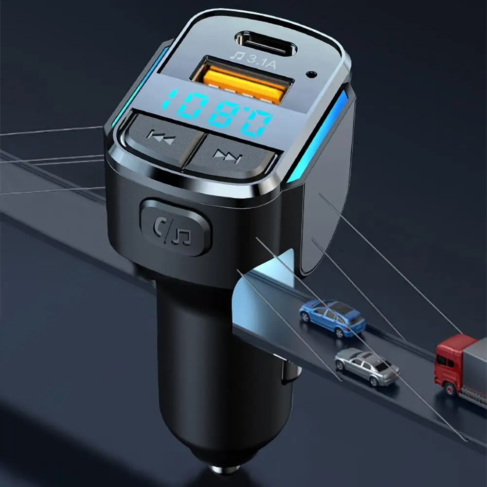 C34 Car Bluetooth-compatible Hands-free Kit Fast Charger Multi-functional Mp3 Player Fm Transmitter Adapter
C34 Car Bluetooth-compatible Hands-free Kit Fast Charger Multi-functional Mp3 Player Fm Transmitter Adapter