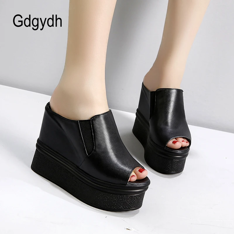 Gdgydh Open Toe Platform Sandals Women Summer Mules Shoes Slingbacks White Rubber Sole Slip-on Wedge Heel Outdoor Footwear
Gdgydh Open Toe Platform Sandals Women Summer Mules Shoes Slingbacks White Rubber Sole Slip-on Wedge Heel Outdoor Footwear