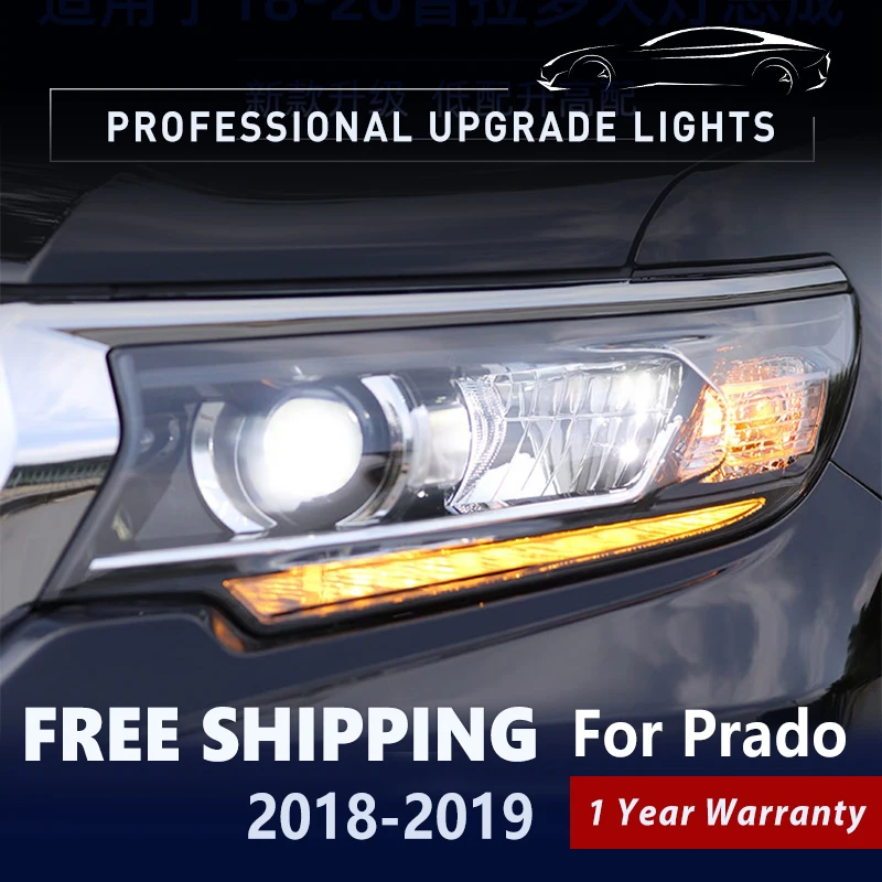 Стайлинг автомобиля, передние фары для нового Prado 2018 2019 2020
Стайлинг автомобиля, передние фары для нового Prado 2018 2019 2020
