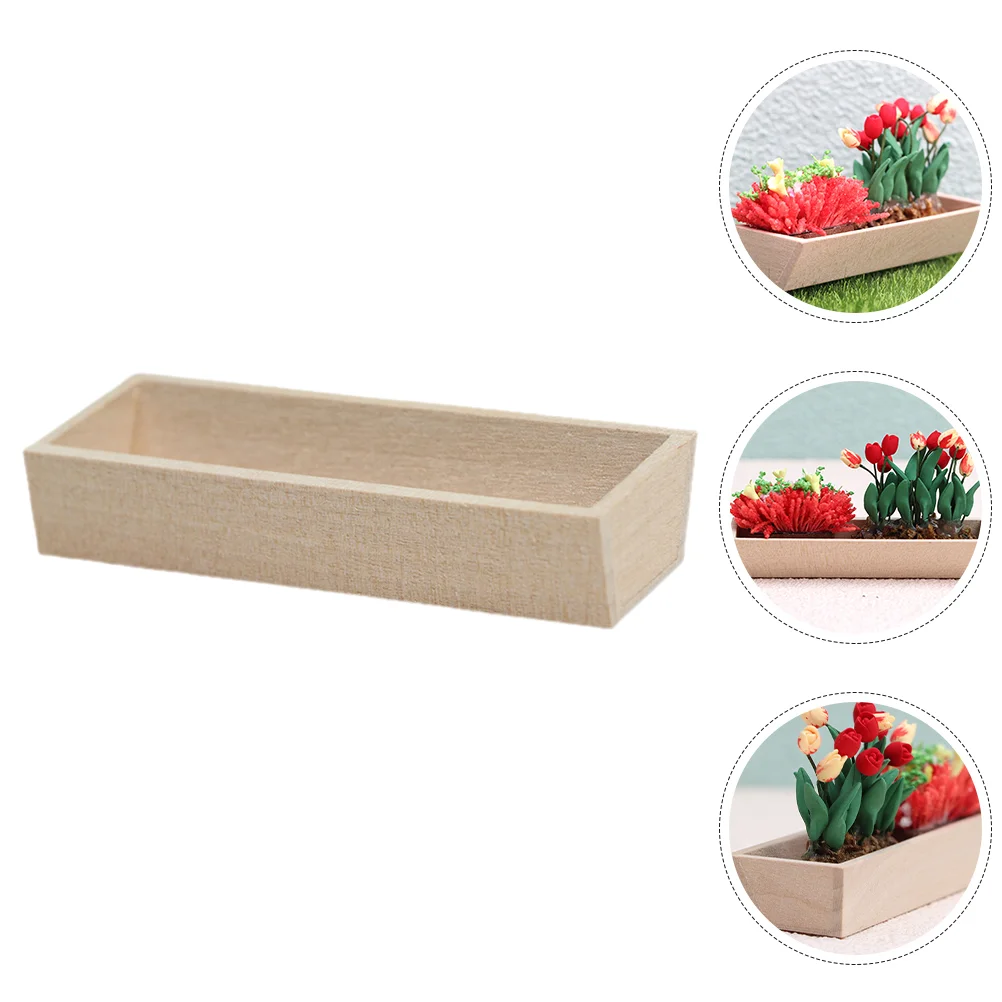 Flower Pot Miniature Vase Simulation Model Furniture House Supply Wooden Craft Flowerpot
Flower Pot Miniature Vase Simulation Model Furniture House Supply Wooden Craft Flowerpot