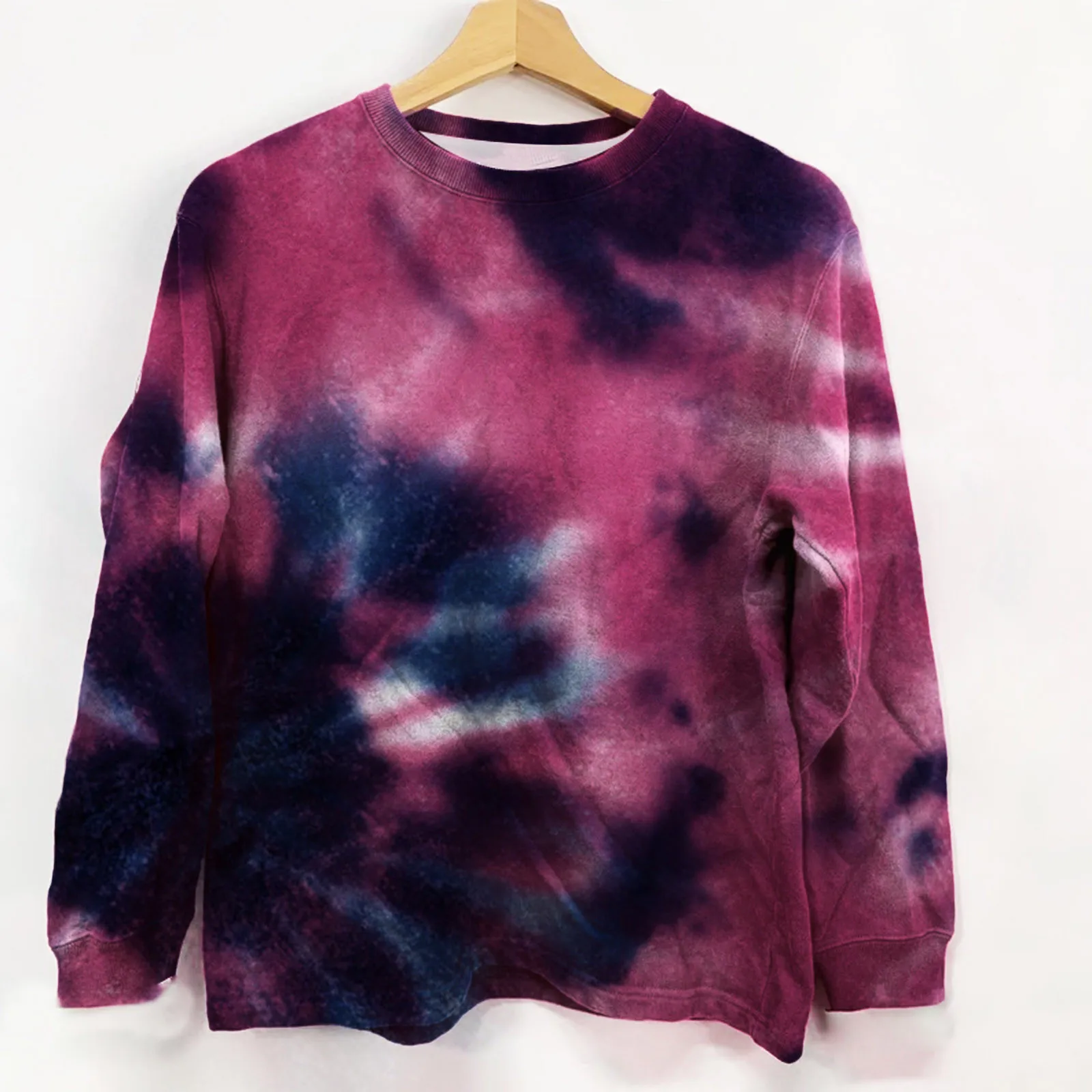 Ladies Casual Spring And Autumn Tie Dye Round Neck Women S Shirts Shirt with Sleeve Pocket Womens Sweatshirt Hoodie
Ladies Casual Spring And Autumn Tie Dye Round Neck Women S Shirts Shirt with Sleeve Pocket Womens Sweatshirt Hoodie