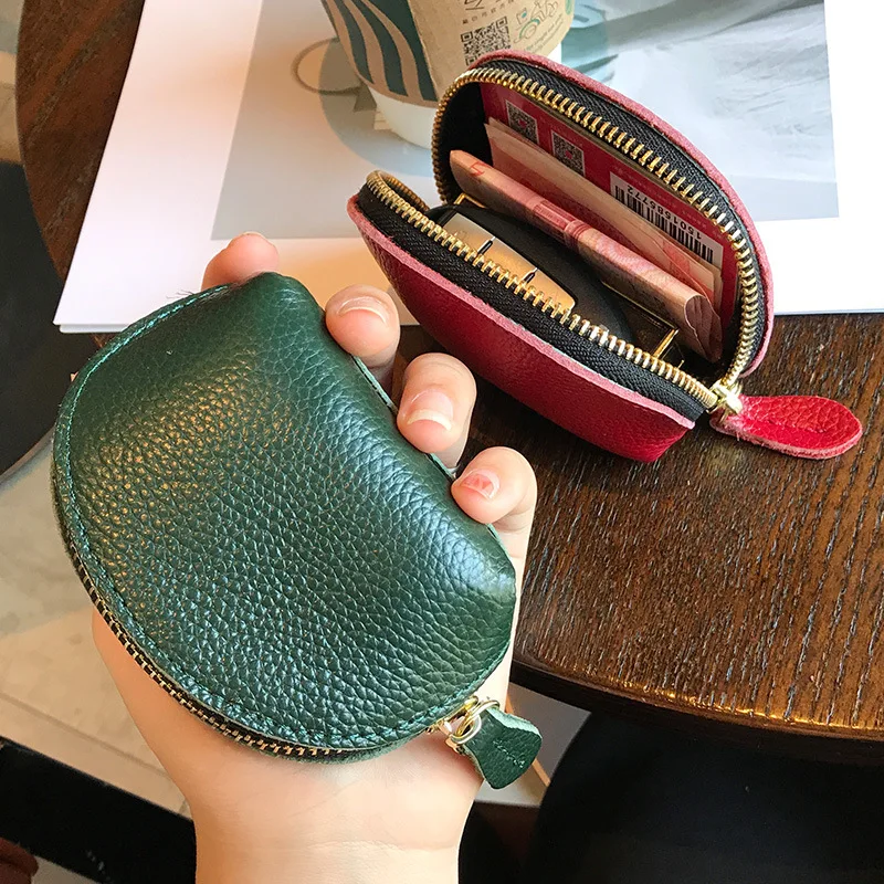 Small Leather Coin Purses Fashion Women's Wallet High Quality Zipper Earphone Key Storage Bag Ladies Coin Bags
Small Leather Coin Purses Fashion Women's Wallet High Quality Zipper Earphone Key Storage Bag Ladies Coin Bags