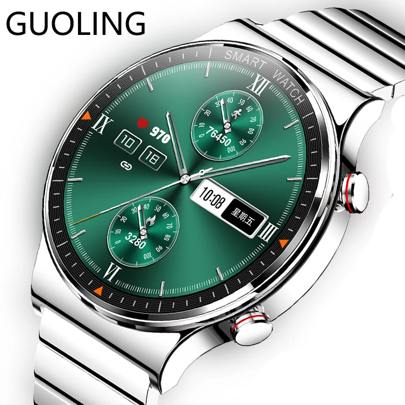 GUOLING Music Player Smart Watch Men Bluetooth Call Waterproof Sport Watch Fitness Smartwatch Download Music1G RAM for Android
GUOLING Music Player Smart Watch Men Bluetooth Call Waterproof Sport Watch Fitness Smartwatch Download Music1G RAM for Android