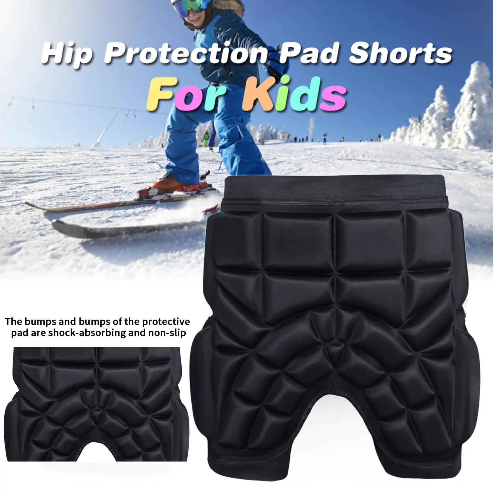 Kids Roller Skating Hip Protection Shorts For Most 3~16 Years Old EVA Foam Cushion Impact Resistance Adjustable Ideal Gift
Kids Roller Skating Hip Protection Shorts For Most 3~16 Years Old EVA Foam Cushion Impact Resistance Adjustable Ideal Gift