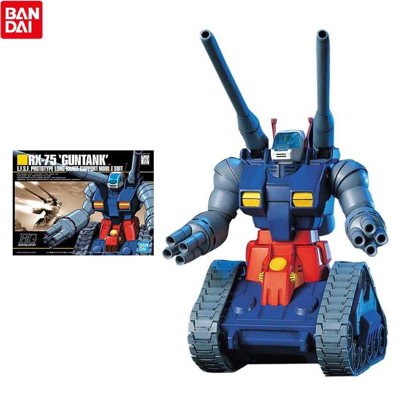 Bandai Gundam Model Kit Anime Figure HGUC 1/144 RX-75-4 Guntank Genuine Gunpla Robot Model Action Toy Figure Toys for Children 
Bandai Gundam Model Kit Anime Figure HGUC 1/144 RX-75-4 Guntank Genuine Gunpla Robot Model Action Toy Figure Toys for Children