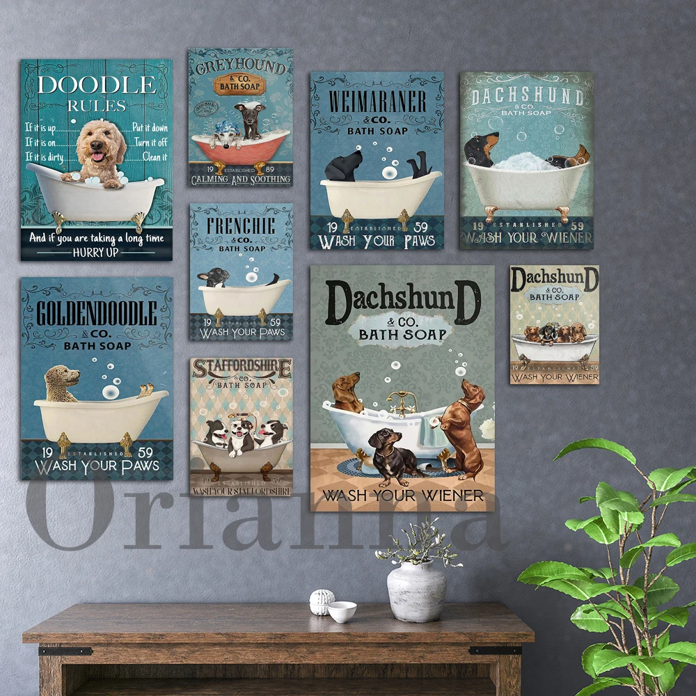Wash Your Weiner Poster Bathroom Wall Decor For Dachshund Foster Dog Lover Print Wash Your Pasws Funny Dog Poster Toilet Gift
Wash Your Weiner Poster Bathroom Wall Decor For Dachshund Foster Dog Lover Print Wash Your Pasws Funny Dog Poster Toilet Gift