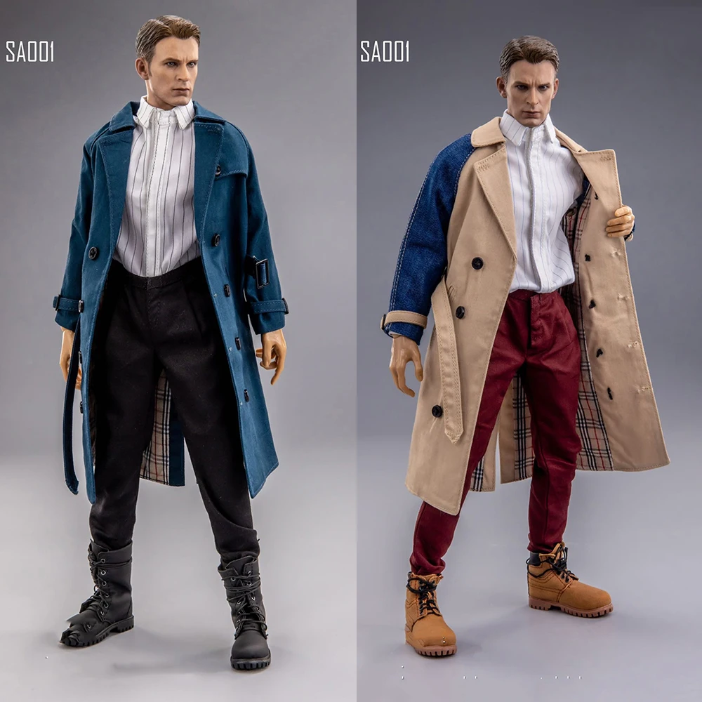SA001 In Stock 1/6 Scale Trendy Male Casual Agent Trench Windbreaker Shirt Overalls Suit Clothes Set for 12 inches Action Figure
SA001 In Stock 1/6 Scale Trendy Male Casual Agent Trench Windbreaker Shirt Overalls Suit Clothes Set for 12 inches Action Figure