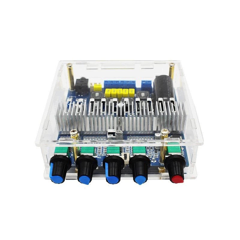 TPA3116D2 Bluetooth 5.0 2.1 Channel Channel Subwoofer Amplifier Board High Power 2X50W+100W Bass AMP, Amplifier Board
TPA3116D2 Bluetooth 5.0 2.1 Channel Channel Subwoofer Amplifier Board High Power 2X50W+100W Bass AMP, Amplifier Board