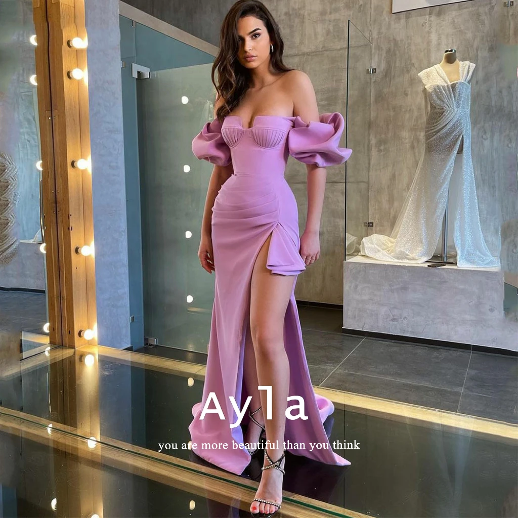 Gorgeous Off The Shoulder Evening Dress Tull Sweep Train Prom Gowns High Split Formal Gowns Evening Dresses Vestidos De Novia
Gorgeous Off The Shoulder Evening Dress Tull Sweep Train Prom Gowns High Split Formal Gowns Evening Dresses Vestidos De Novia