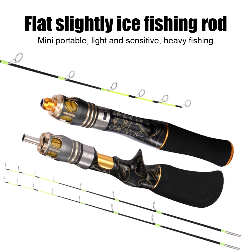 Lightweight Winter Ice Fishing Rod Ultra Short Ice Fishing Rod Ergonomic Handle Comfortable Grip Outdoor Fish Equipment
Lightweight Winter Ice Fishing Rod Ultra Short Ice Fishing Rod Ergonomic Handle Comfortable Grip Outdoor Fish Equipment