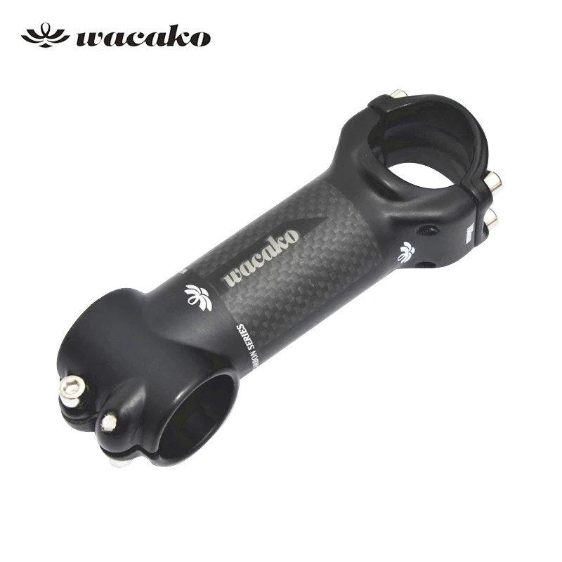 wacako aluminum alloy & carbon bicycle stem road bike lightweight MTB stem / carbon stem 31.8 *80/90/100/110mm 
wacako aluminum alloy & carbon bicycle stem road bike lightweight MTB stem / carbon stem 31.8 *80/90/100/110mm