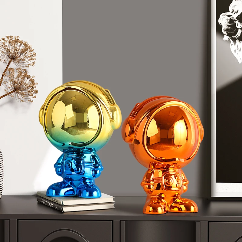 Resin Astronaut Statue Spaceman Doll Sculpture Modern Home Desktop Decoration Astronaut Model Figurine Handicraft Gift
Resin Astronaut Statue Spaceman Doll Sculpture Modern Home Desktop Decoration Astronaut Model Figurine Handicraft Gift