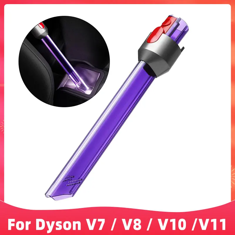 LED Light Tube Slit Tool Replacement for Dyson V11 / Cyclone V10 / V7/V8 Vacuum Cleaner Accessories
LED Light Tube Slit Tool Replacement for Dyson V11 / Cyclone V10 / V7/V8 Vacuum Cleaner Accessories