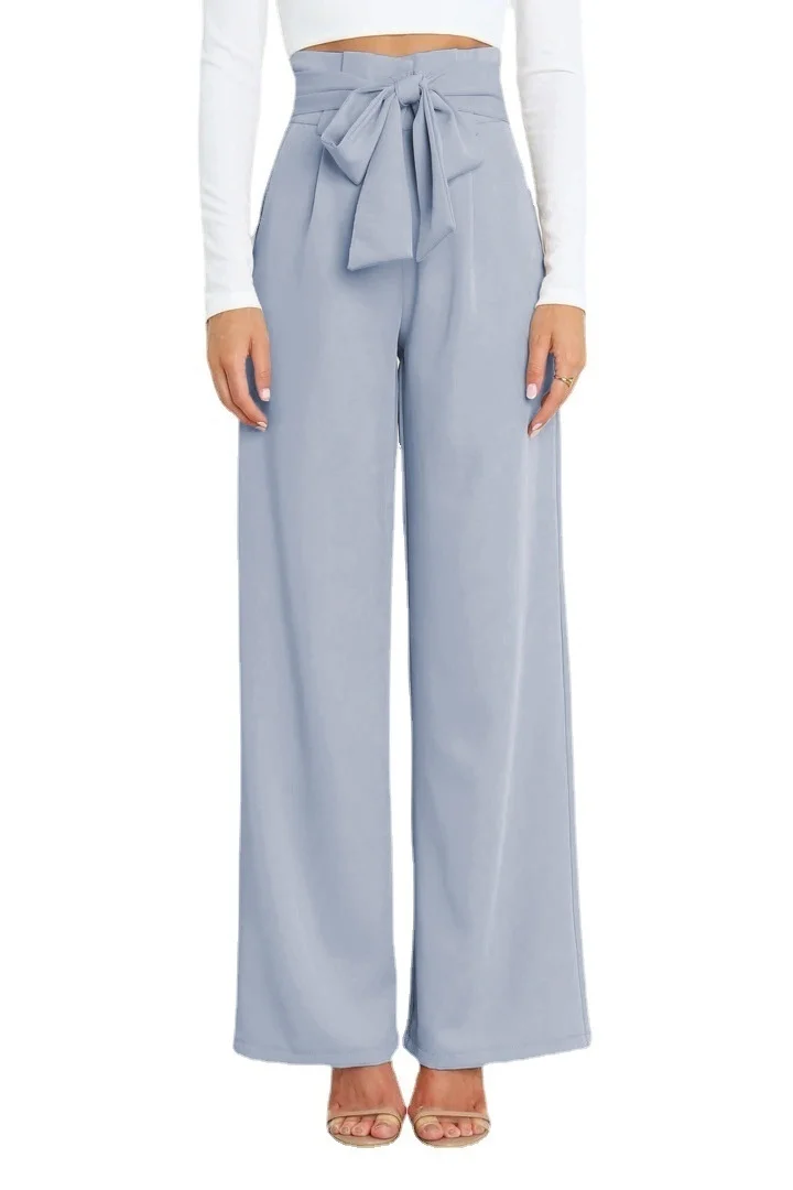 2023Casual slim-fit pants Fashionable new workplace women's trousers casual and versatile wide leg pants with belt temperament c
2023Casual slim-fit pants Fashionable new workplace women's trousers casual and versatile wide leg pants with belt temperament c
