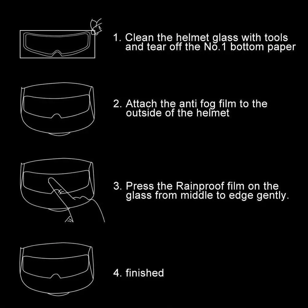 Шлем прозрачный противотуманный патч защита от дождя защитная пленка мотоциклетная устойчивая пленка аксессуары противотуманный мотоцик...
Шлем прозрачный противотуманный патч защита от дождя защитная пленка мотоциклетная устойчивая пленка аксессуары противотуманный мотоцик...