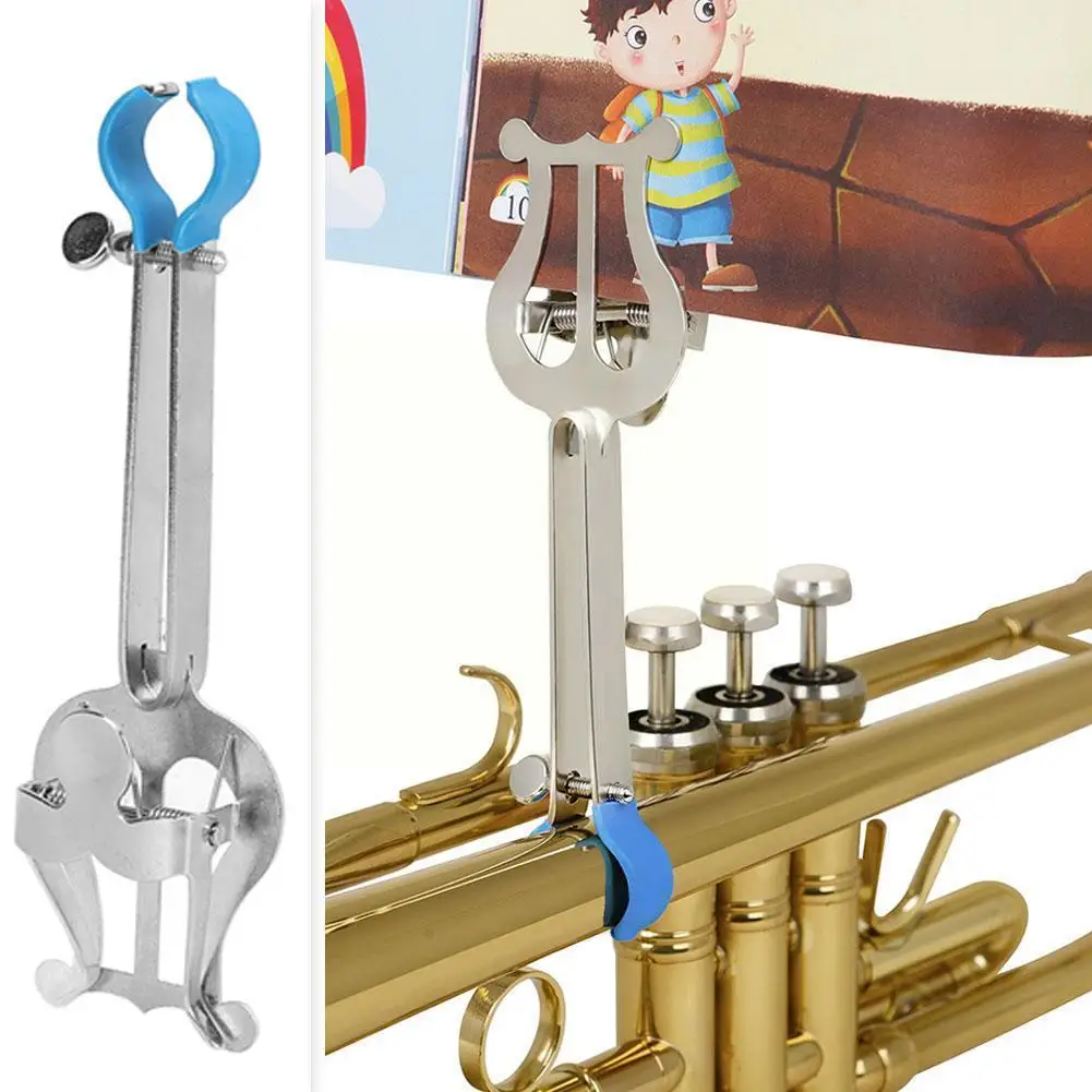 1pcs Small Music Clip Sheet Music Holder Clip-on Stand Iron For Book Paper Notebooks Cornet Accessories O2V5
1pcs Small Music Clip Sheet Music Holder Clip-on Stand Iron For Book Paper Notebooks Cornet Accessories O2V5