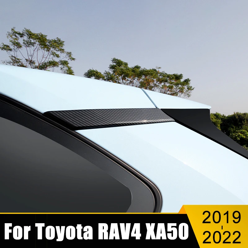Carbon Fiber ABS Exterior Rear Window C Pillar Trim Cover For Toyota RAV4 2019 2020 2021 2022 RAV 4 XA50 XA 50 Car Accessories
Carbon Fiber ABS Exterior Rear Window C Pillar Trim Cover For Toyota RAV4 2019 2020 2021 2022 RAV 4 XA50 XA 50 Car Accessories