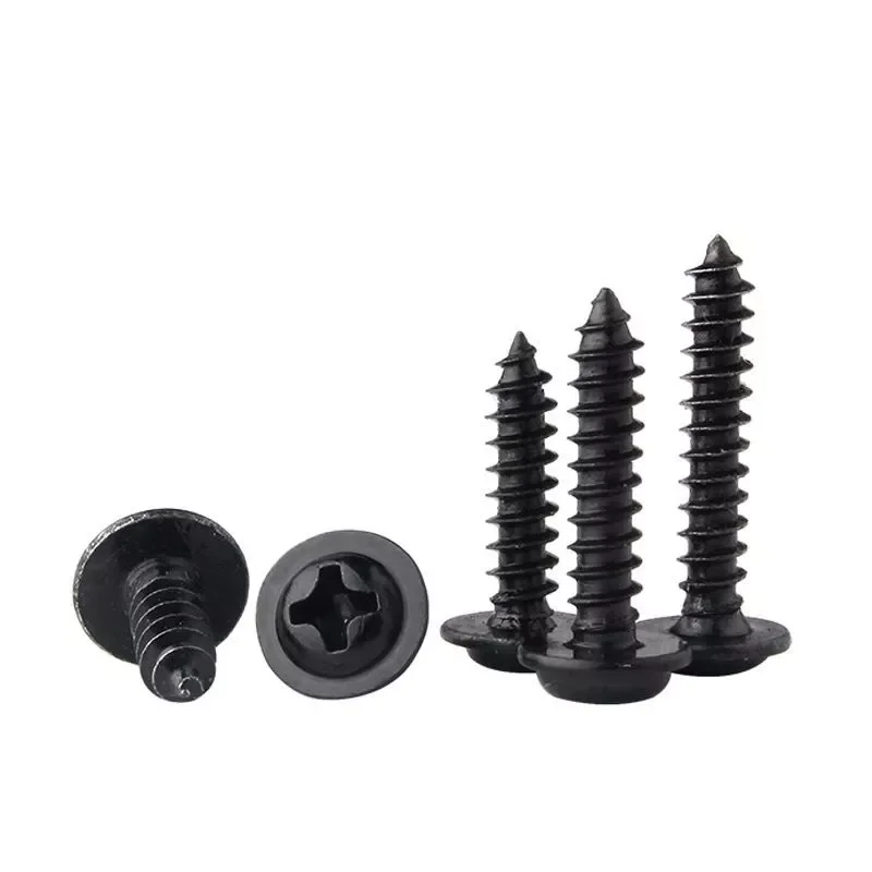 NEW IN Cross round head with gasket self-tapping pointed tail meson screw blackened pan head screw 30 pieces oversold
NEW IN Cross round head with gasket self-tapping pointed tail meson screw blackened pan head screw 30 pieces oversold