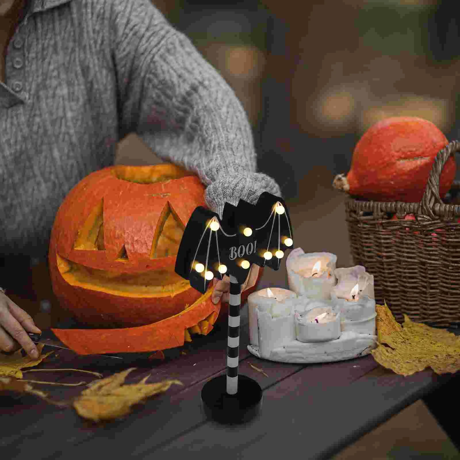 Halloween Table Light Desk Lamps Decor Bat LED Party Night Ornament Without Detachable
Halloween Table Light Desk Lamps Decor Bat LED Party Night Ornament Without Detachable