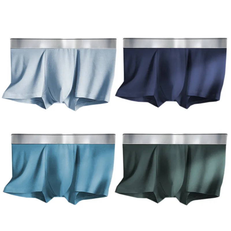 Men's Underwear Cotton Boxers Man Breathable Silk Panties Solid Shorts Brand Underpants Men Boxer for Family Sexy Mens Underwear
Men's Underwear Cotton Boxers Man Breathable Silk Panties Solid Shorts Brand Underpants Men Boxer for Family Sexy Mens Underwear