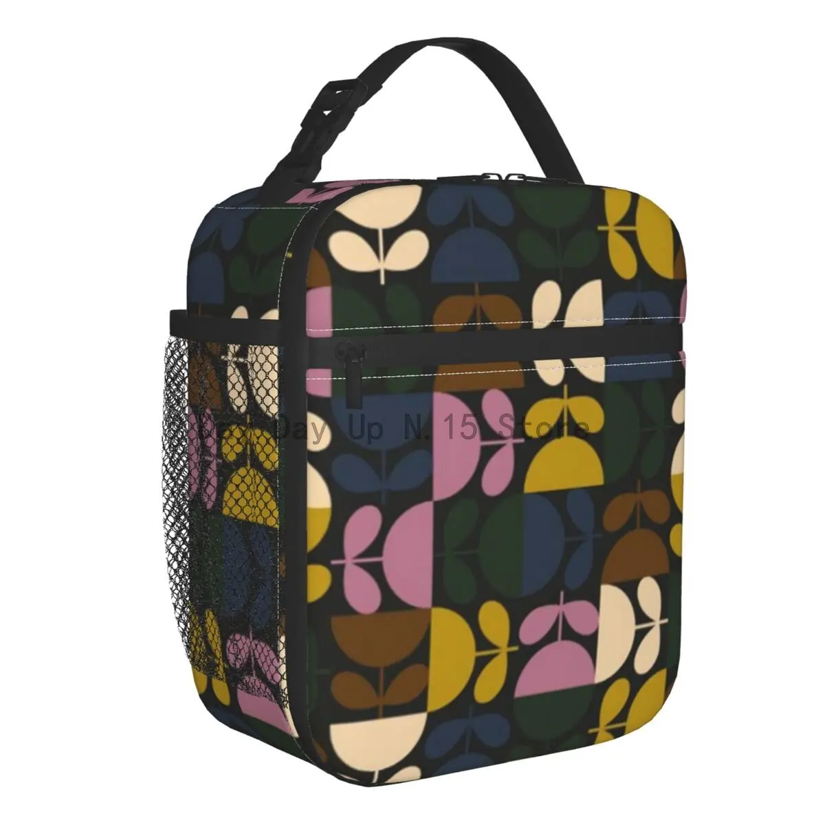 Сумка для ланча Orla Kiely с несколькими стеблями, портативная Термосумка с абстрактным скандинавским цветочным рисунком, офисный тоут для пикн... 
Сумка для ланча Orla Kiely с несколькими стеблями, портативная Термосумка с абстрактным скандинавским цветочным рисунком, офисный тоут для пикн...