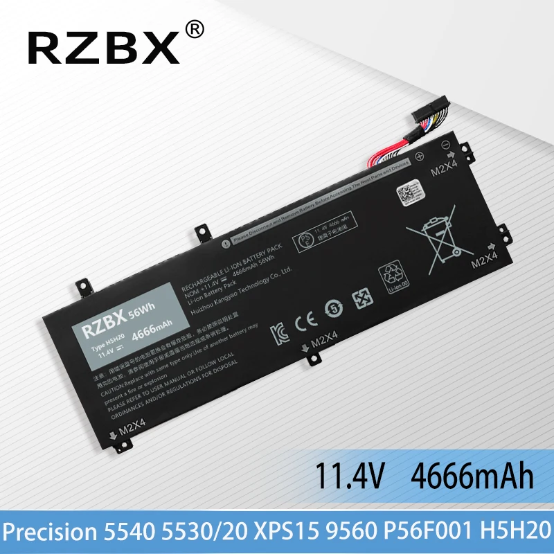 Аккумулятор RZBX 56Wh для ноутбука DELL inspiron 7500 7501 P56F P56F001 P56F002 P83F P83F001 Precision M5530 M5540
Аккумулятор RZBX 56Wh для ноутбука DELL inspiron 7500 7501 P56F P56F001 P56F002 P83F P83F001 Precision M5530 M5540