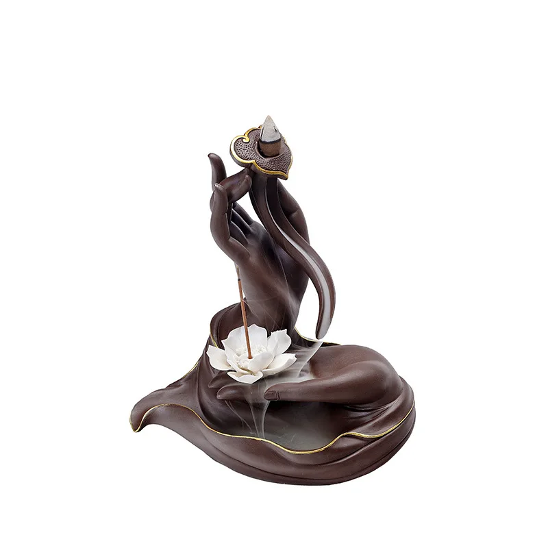 Incense Waterfall Backflow Incense Burner Home Decoration Accessories Censer Home Decoraction Luxury Burners Reflux Decor Holder
Incense Waterfall Backflow Incense Burner Home Decoration Accessories Censer Home Decoraction Luxury Burners Reflux Decor Holder