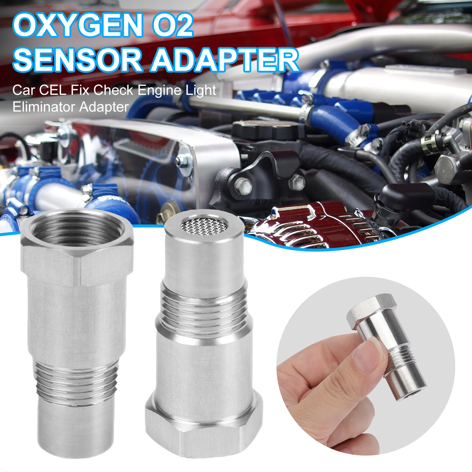 Top Quality Car CEL SES DTC Fix Check Engine Light Eliminator Adapter - Oxygen O2 Sensor M18X1.5 For OFF ROAD Car accessories
Top Quality Car CEL SES DTC Fix Check Engine Light Eliminator Adapter - Oxygen O2 Sensor M18X1.5 For OFF ROAD Car accessories