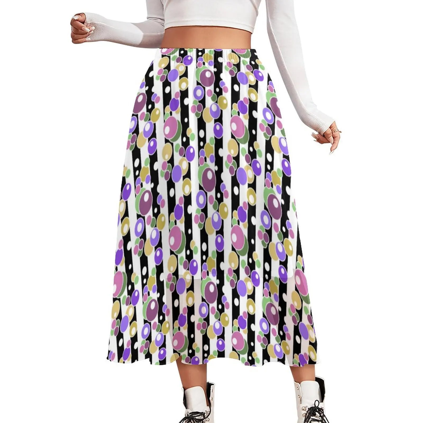Dots And Stripes Skirt Womens Retro Striped Print Beach Boho Skirts Graphic Elastic Waist Aesthetic A-line Skirt 2XL 3XL 4XL
Dots And Stripes Skirt Womens Retro Striped Print Beach Boho Skirts Graphic Elastic Waist Aesthetic A-line Skirt 2XL 3XL 4XL