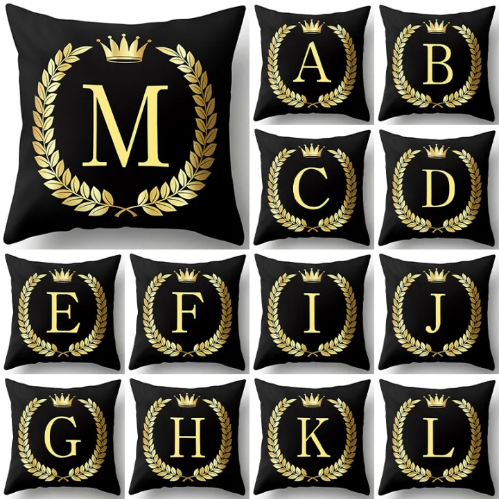 1Pcs Black Golden Crown Letter New Year Accessories Polyester 43*43cm Cushion Cover Sofa Home Decoration Throw Pillowcase 40553 
1Pcs Black Golden Crown Letter New Year Accessories Polyester 43*43cm Cushion Cover Sofa Home Decoration Throw Pillowcase 40553