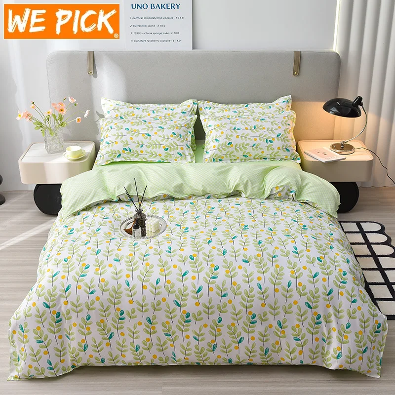 WEPICK Thickened Woolen Three-piece Set Four-piece Simple Sheet and Duvet Set Small Fresh Bedding Comforter Bedding Sets
WEPICK Thickened Woolen Three-piece Set Four-piece Simple Sheet and Duvet Set Small Fresh Bedding Comforter Bedding Sets