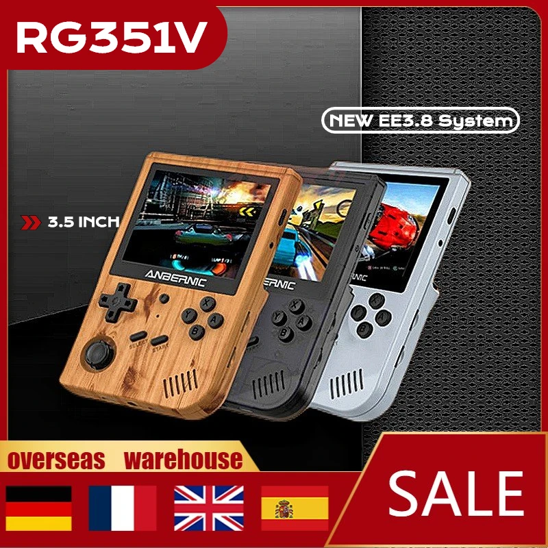 Лидер продаж, оригинальная портативная игровая консоль Anbernic RG351V, 3,5 дюйма, 640*480, 16 ГБ, RK3326, эмулятор 54000 игр
Лидер продаж, оригинальная портативная игровая консоль Anbernic RG351V, 3,5 дюйма, 640*480, 16 ГБ, RK3326, эмулятор 54000 игр