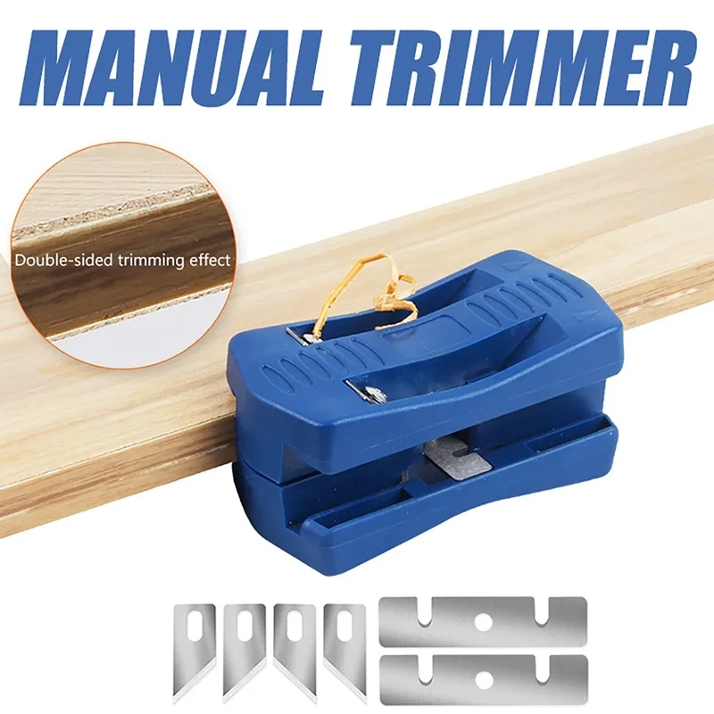 Wood Side Banding Machine Set Double Edge Trimmer Wood Head and Tail Trimming for Plastic PVC Plywood Manual Woodworking Tools
Wood Side Banding Machine Set Double Edge Trimmer Wood Head and Tail Trimming for Plastic PVC Plywood Manual Woodworking Tools