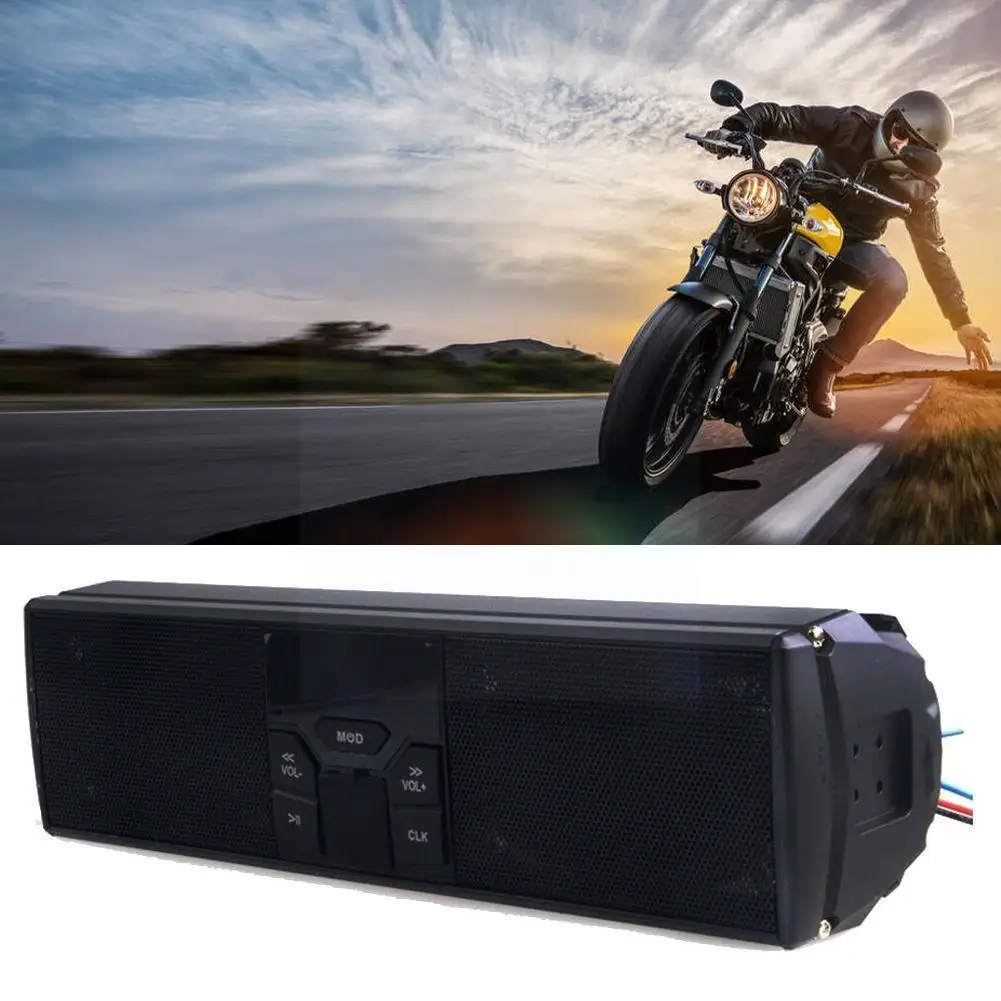 Led Display Motorcycle Bluetooth Audio Sound System Mp3/tf/usb Control Anti-theft Speakers App Stereo Radio Accessories Mot I9c9
Led Display Motorcycle Bluetooth Audio Sound System Mp3/tf/usb Control Anti-theft Speakers App Stereo Radio Accessories Mot I9c9