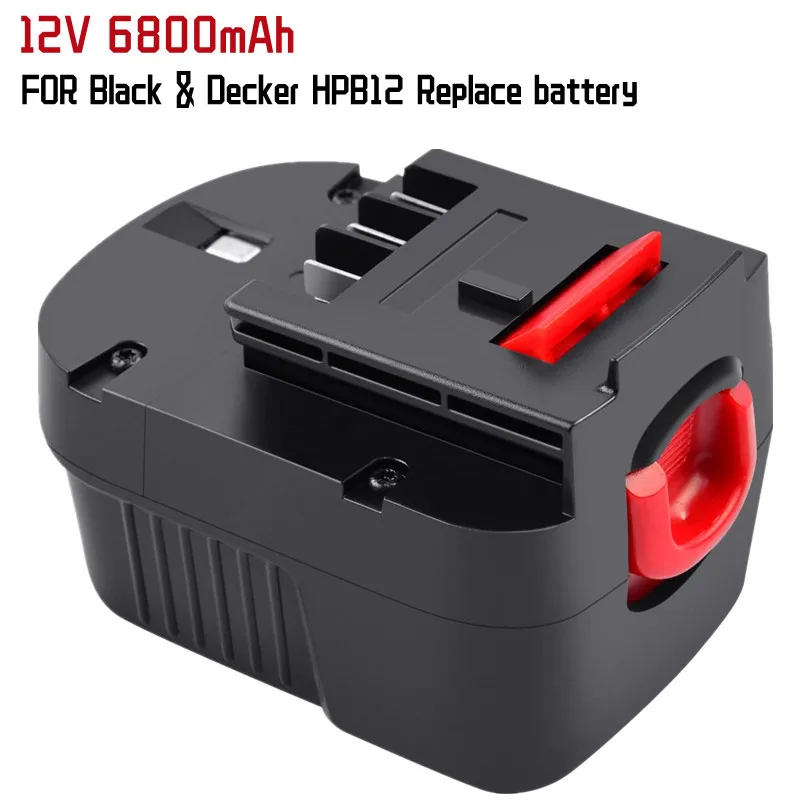 【Upgrade zu 6800mAh 】 12V 6800Ah Batterie gießen Black & Decker Batterie HPB12 FSB12 FS120B FS120BX A12 A1712
【Upgrade zu 6800mAh 】 12V 6800Ah Batterie gießen Black & Decker Batterie HPB12 FSB12 FS120B FS120BX A12 A1712