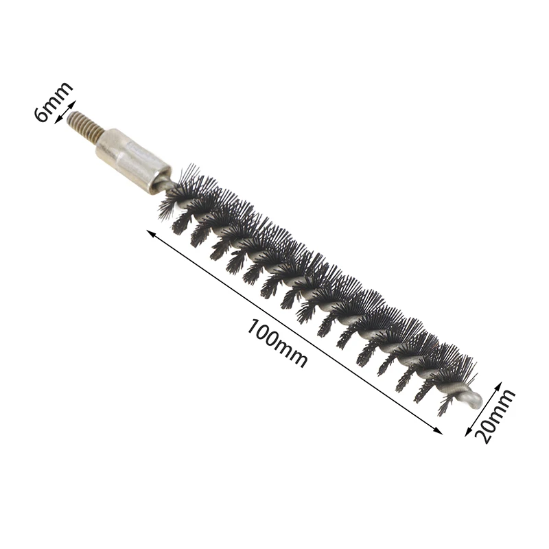 Щетка с резьбой 10-50 мм, щетка с металлической ручкой из нержавеющей стали для чистки дымохода, щетка для чистки труб, полировки резьбы М6/М12
Щетка с резьбой 10-50 мм, щетка с металлической ручкой из нержавеющей стали для чистки дымохода, щетка для чистки труб, полировки резьбы М6/М12