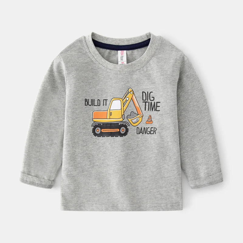 T Shirt Boy Clothing Long Sleeve Tees Kids Excavator Tops For Toddlers Kids Spring Summer Thin Casual
T Shirt Boy Clothing Long Sleeve Tees Kids Excavator Tops For Toddlers Kids Spring Summer Thin Casual