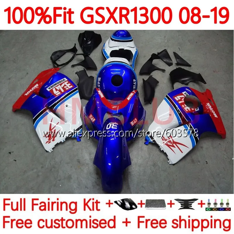 Инъекция для SUZUKI Hayabusa GSXR1300 GSXR 1300 CC GSXR-1300 08 09 10 11 12 13 14 15 16 17 18 19 blue stock обтекатель 106No.166
Инъекция для SUZUKI Hayabusa GSXR1300 GSXR 1300 CC GSXR-1300 08 09 10 11 12 13 14 15 16 17 18 19 blue stock обтекатель 106No.166