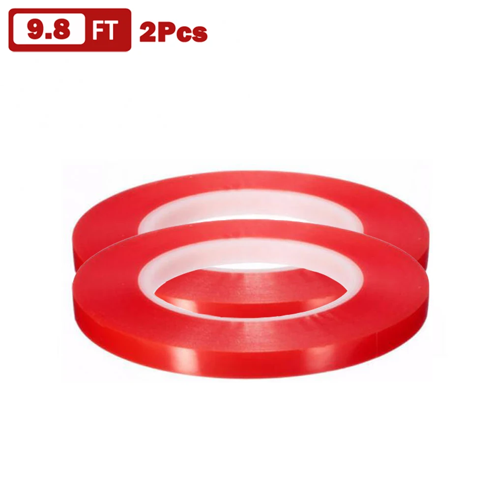 2Pcs Red Film Nano Tape Double Sided Tape Traceless Reusable Waterproof Adhesive Tape For Fix Paste Mirror Poster Hook
2Pcs Red Film Nano Tape Double Sided Tape Traceless Reusable Waterproof Adhesive Tape For Fix Paste Mirror Poster Hook