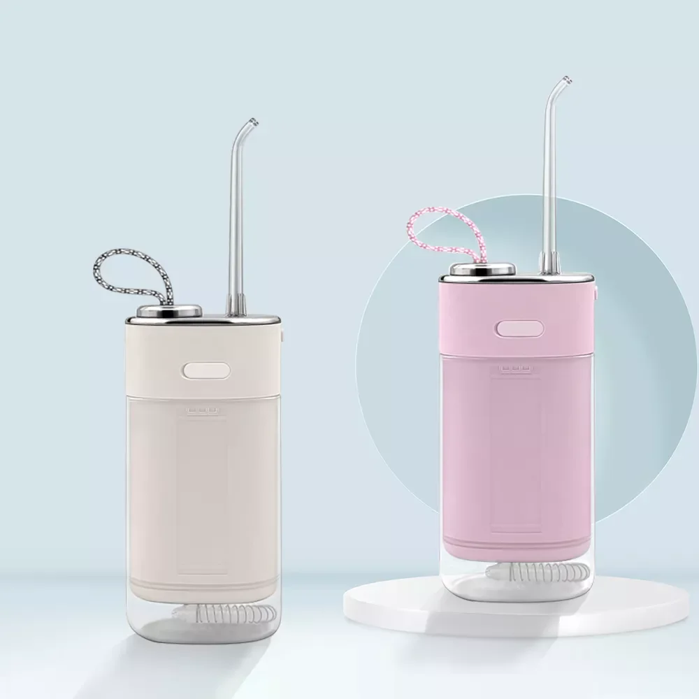 W2 Oral Irrigator Water Flosser Teeth Whitening USB Rechargeable Portable 160ml IPX7 Teeth Cleaning Machine 4 Jet Nozzle
W2 Oral Irrigator Water Flosser Teeth Whitening USB Rechargeable Portable 160ml IPX7 Teeth Cleaning Machine 4 Jet Nozzle