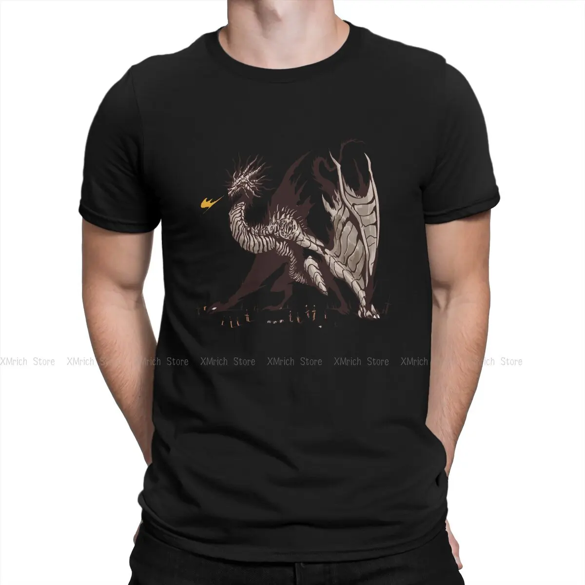 Men's T-Shirts Dragon Classic Humorous Cotton Tee Shirt Short Sleeve Elden Ring Game T Shirt Crew Neck Clothing Birthday Gift
Men's T-Shirts Dragon Classic Humorous Cotton Tee Shirt Short Sleeve Elden Ring Game T Shirt Crew Neck Clothing Birthday Gift