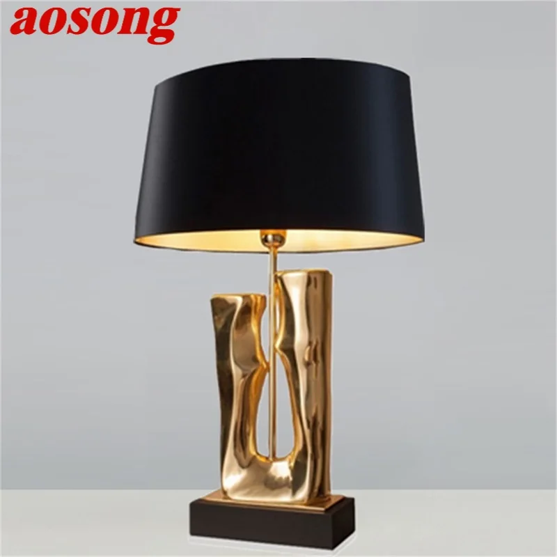 AOSONG Nordic Table Lamp Contemporary Fashion Gold Desk Light LED for Home Decorative Bedside Living Room Bedroom
AOSONG Nordic Table Lamp Contemporary Fashion Gold Desk Light LED for Home Decorative Bedside Living Room Bedroom