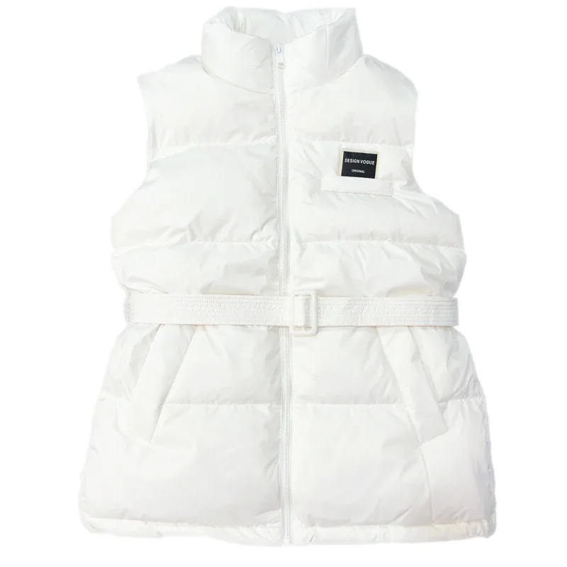 2022 New Down Vest Women's Short Style With Thin Waist, White Duck Down Fashion Korean Small Fresh Vest
2022 New Down Vest Women's Short Style With Thin Waist, White Duck Down Fashion Korean Small Fresh Vest